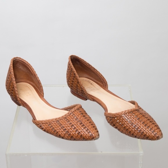 SCHUTZ Shoes - Schutz brown weave flats